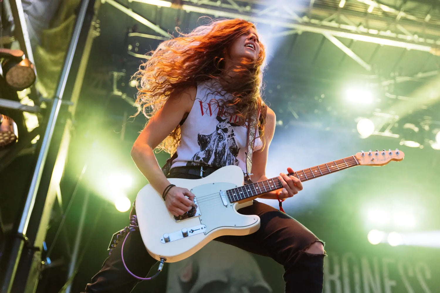 GINA GLEASON’S PLACE IN BARONESS IS CARVED IN ‘STONE’