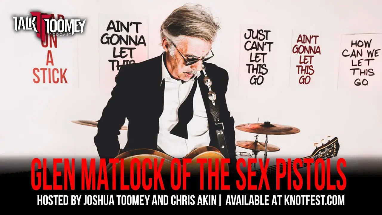 Glen Matlock (Sex Pistols) Full Interview + Metallica Megadeth and Pantera News | Talk Toomey