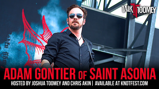 Adam Gontier on Saint Asonia's new record Introvert, and more on the latest episode of the Talk Toomey Podcast
