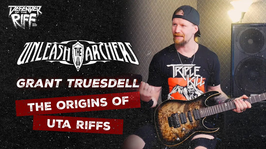 Grant Truesdell (UNLEASH THE ARCHERS) On the ORIGINS of UtA Riffs - Defender Of The Riff