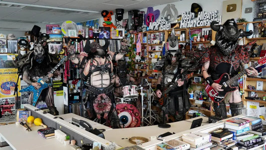 GWAR INVADES NPR’S TINY DESK CONCERT SERIES