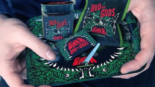 Gwar partner with Consequence to unveil their interstellar CBD ’Bud of Gods’