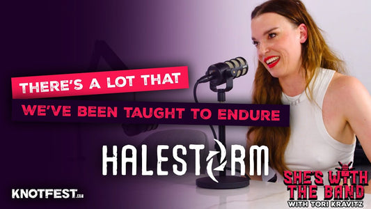 Lzzy Hale (HALESTORM) Pushes The Limits of FEMININE POWER to Prevail in Metal - She's With The Band