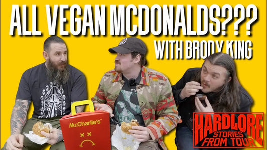 HARDLORE & BRODY KING try an ALL VEGAN McDONALD’S (Mr. Charlie’s)
