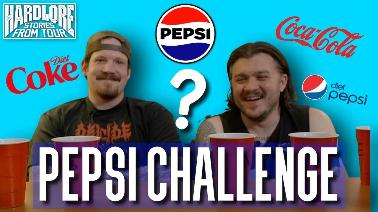 HARDLORE takes the PEPSI CHALLENGE