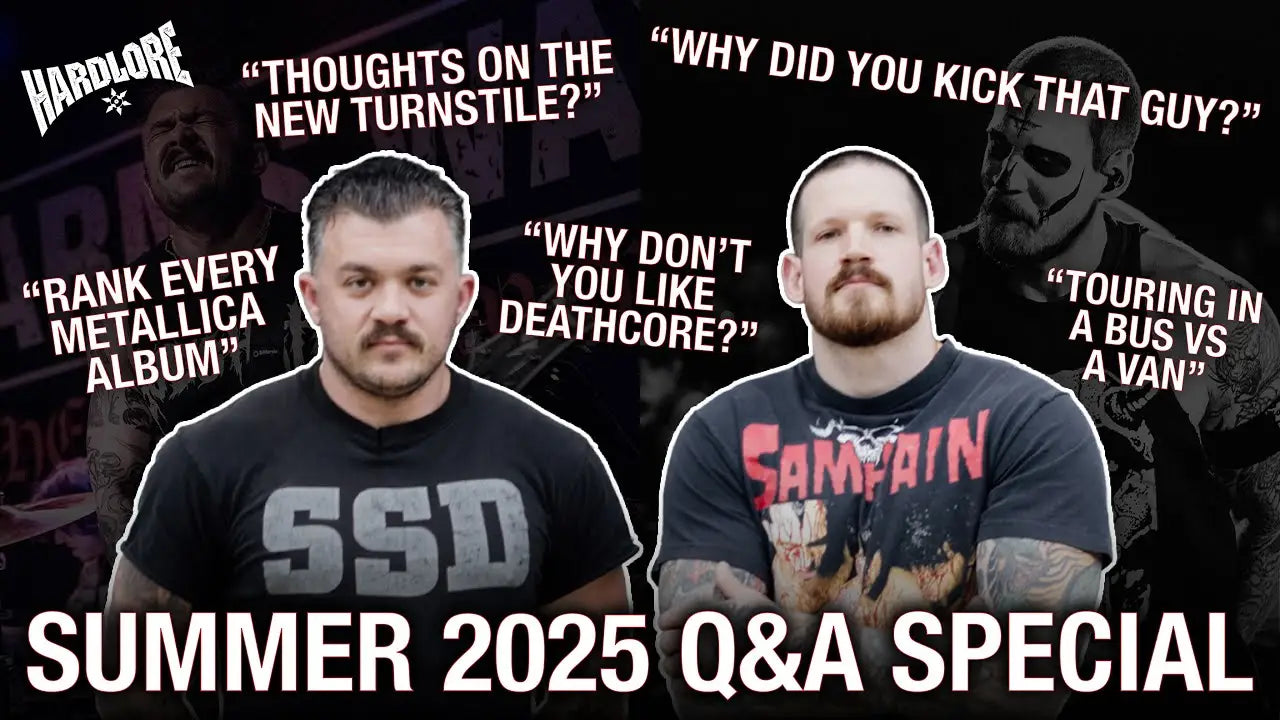 HardLore’s Summer 2025 Q&A Special (Turnstile Tied Down Fest Ranking the Metallica Discog & More!)