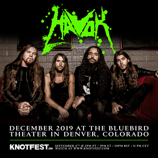 Havok shreds the Knotfest streaming concert series