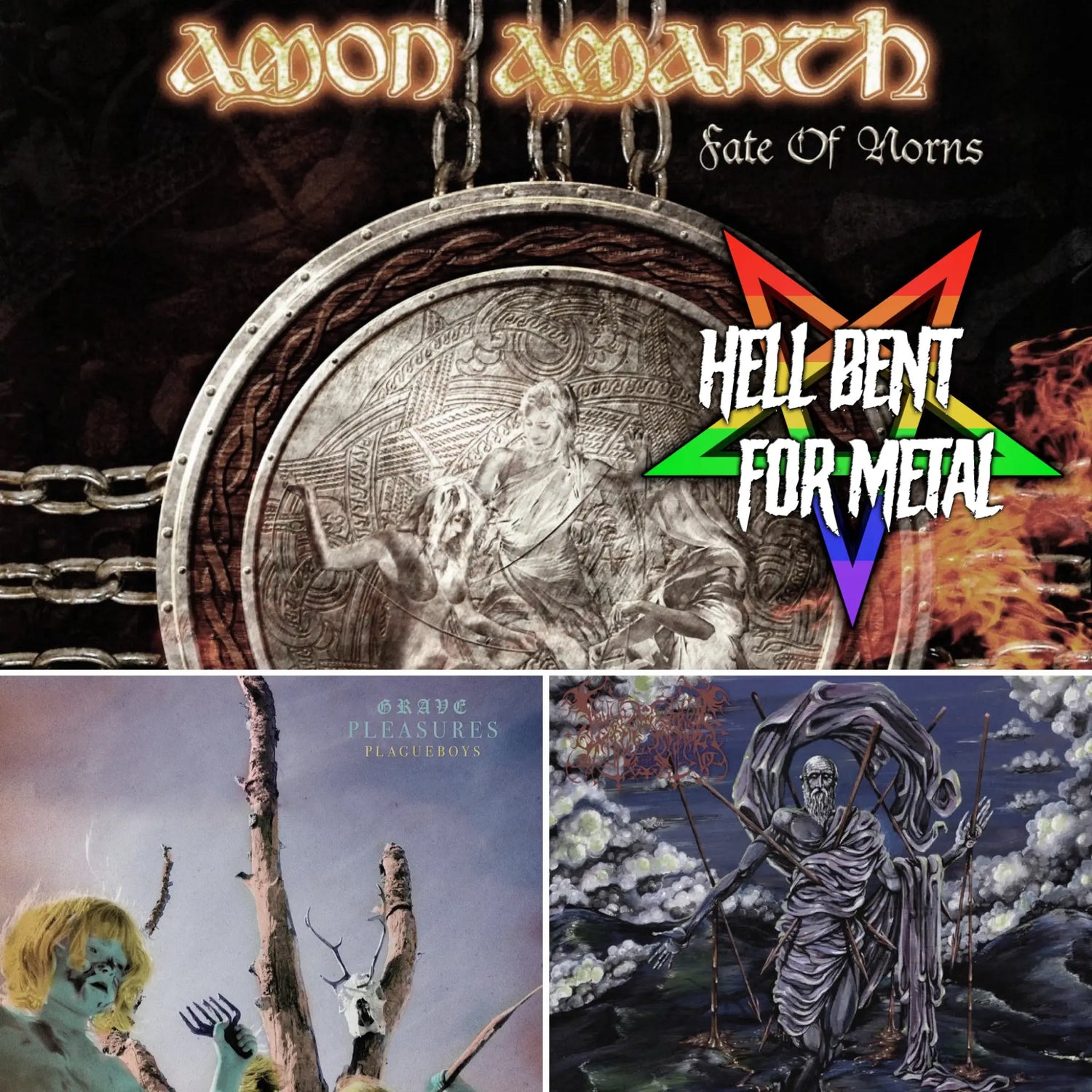 Horny Vikings happy goths and hulking black metal on the latest Hell Bent for Metal