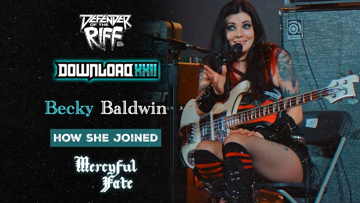 How BECKY BALDWIN Joined MERCYFUL FATE