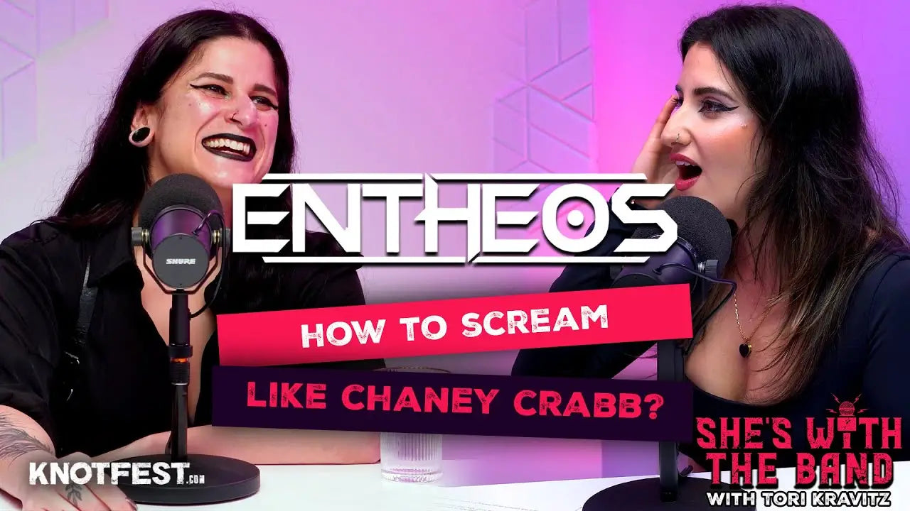 How To SCREAM Like CHANEY CRABB (ENTHEOS) | She’s With The Band