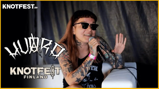 HUORA on their latest album DON’T GIVE UP at KNOTFEST FINLAND