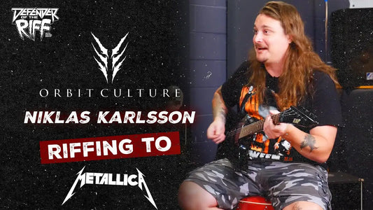 ’I Barely Know Enter Sandman’ - Niklas Karlsson (ORBIT CULTURE) on Defender Of The Riff