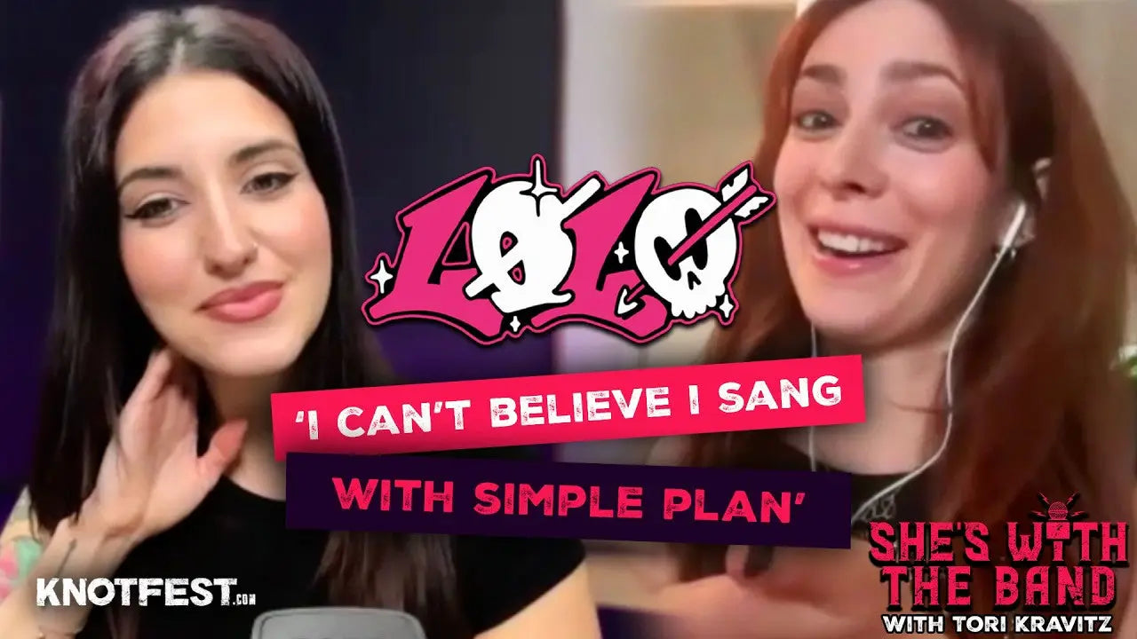 ’I Blacked Out After Singing With SIMPLE PLAN’ | LØLØ on She’s with the Band