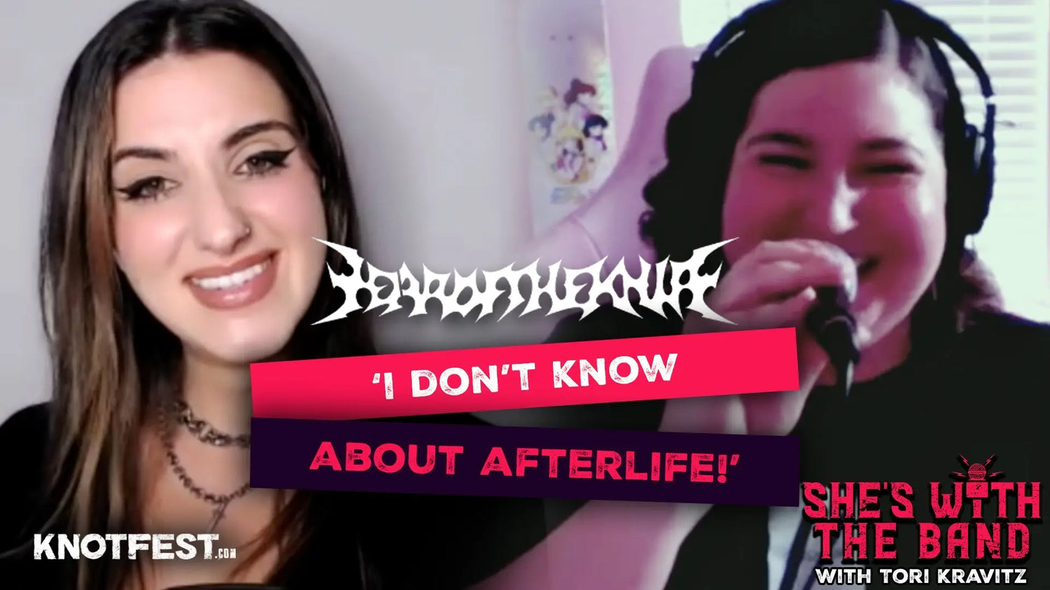 ’I Don’t Know About AFTERLIFE!’ Madi Watkins (YEAR OF THE KNIFE) on She’s With The Band