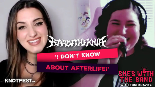 ’I Don’t Know About AFTERLIFE!’ Madi Watkins (YEAR OF THE KNIFE) on She’s With The Band