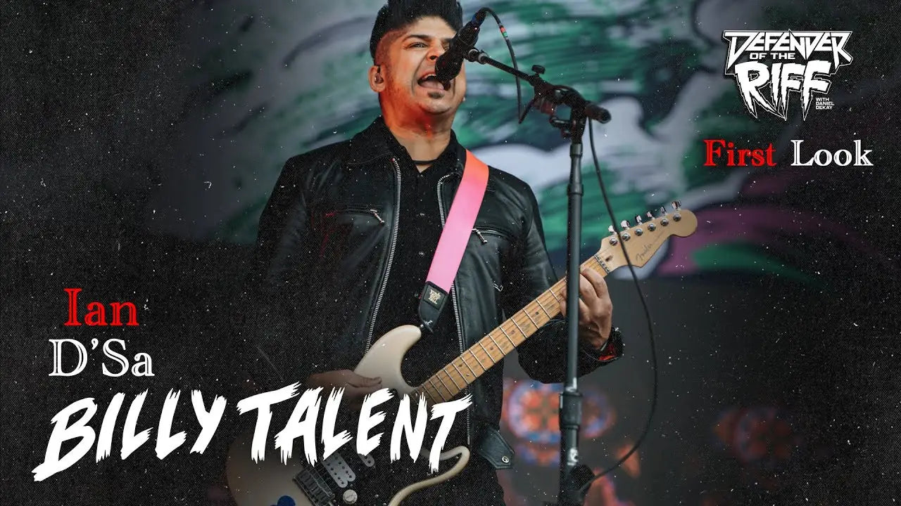 IAN D’SA of BILLY TALENT - Defender Of The Riff | FIRST LOOK