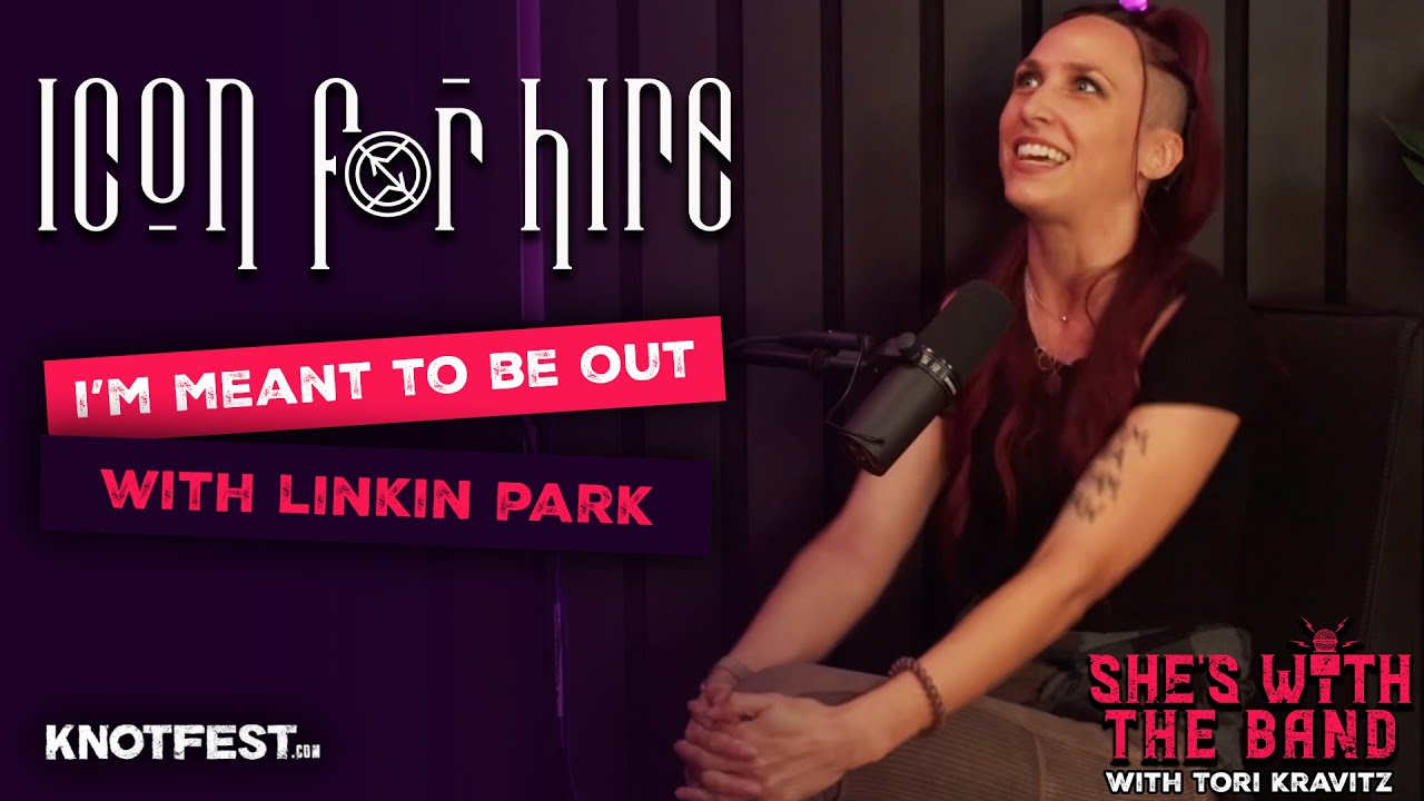 "I'm Meant to be Out with LINKIN PARK!" Ariel Bloomer (ICON FOR HIRE) on She's With The Band