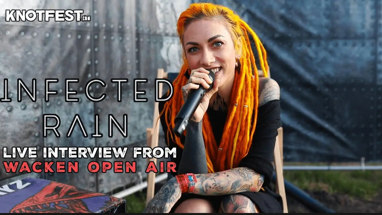 INFECTED RAIN on PLAYING MUSIC FOR YOURSELF at WACKEN 2022