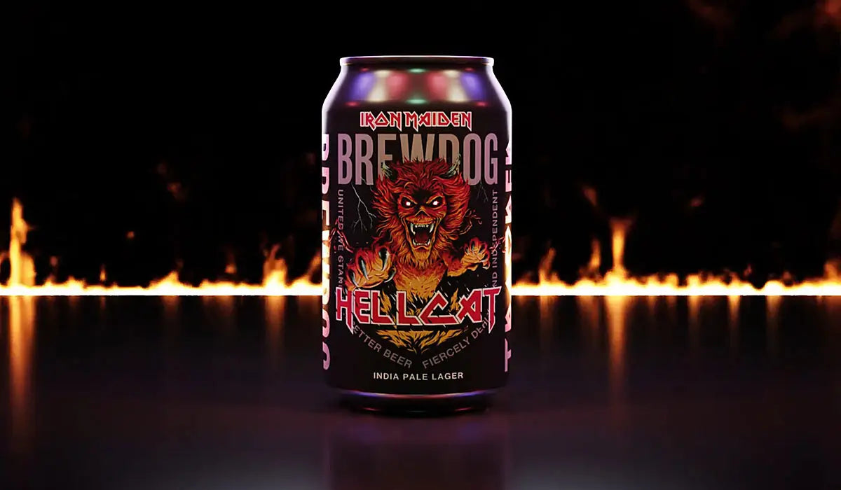 Iron Maiden and Brewdog join forces for ’Hellcat’ IPL collaboration beer