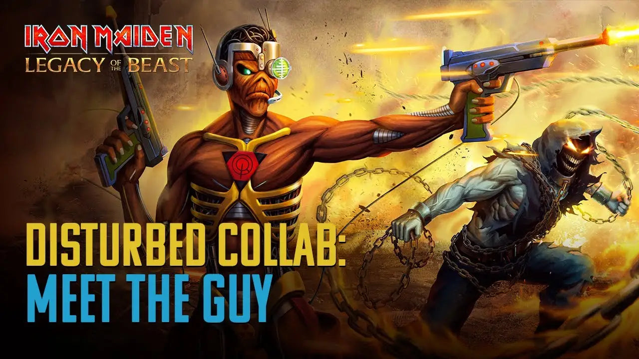 Iron Maiden’s Legacy of the Beast features Disturbed’s mascot for limited in-game event
