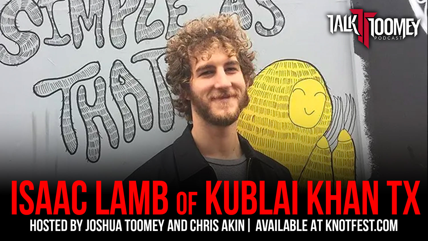 Isaac Lamb of Kublai Khan TX dissects the Lowest Form of Animal on the latest Talk Toomey Podcast