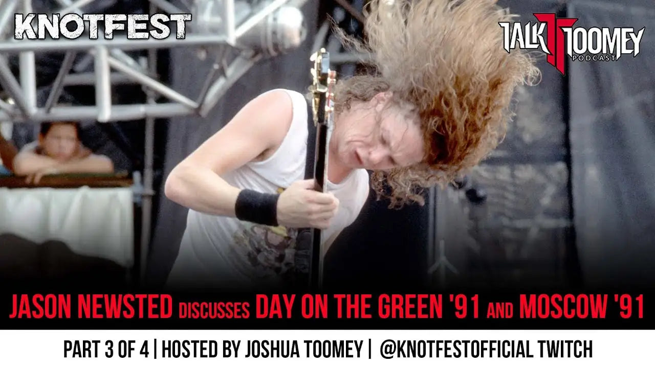 Jason Newsted discusses Day On The Green ’91 and Moscow ’91