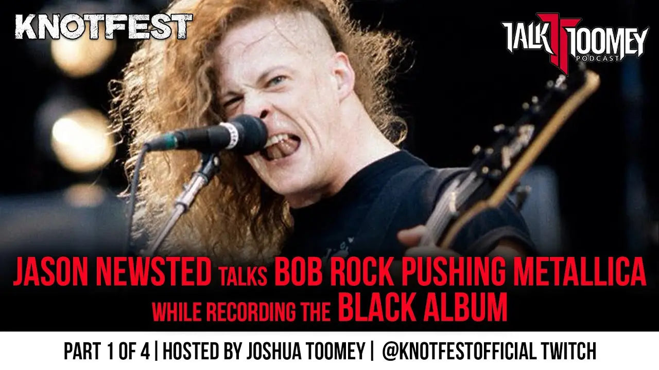 Jason Newsted on Bob Rock Pushing Metallica during the Black Album (Pt 1 Of Talk Toomey Interview)