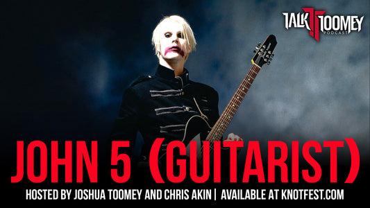 John 5 chats his new album Sinner, working with Dave Mustaine and more on the latest Talk Toomey Podcast