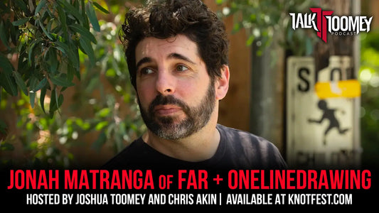 Jonah Matranga of Onelinedrawing and Far discusses his new album Tenderwild and more on the latest Talk Toomey Podcast