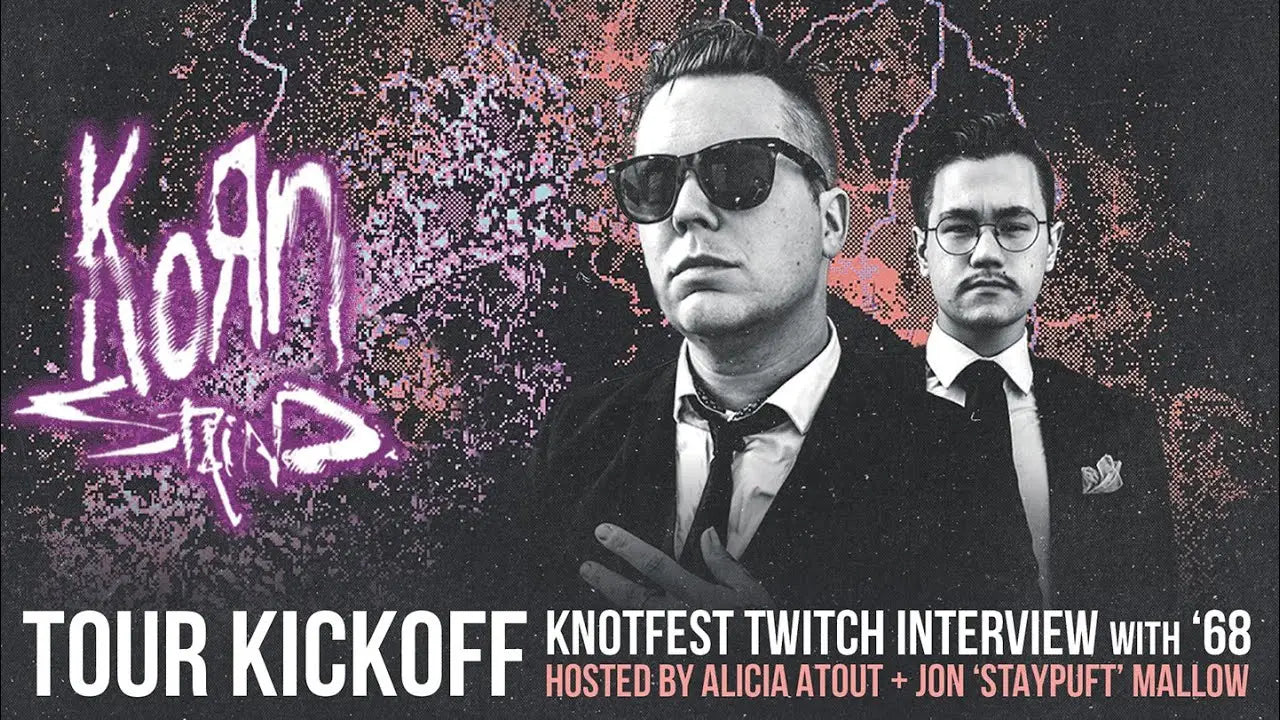 Josh Scogin from ’68 discusses preforming live songwriting and kicking off the Korn Tour