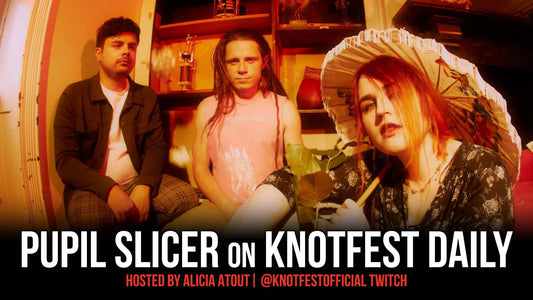 Katie Davies and Luke Fabian of Pupil Slicer discuss their newest single upcoming tour & more