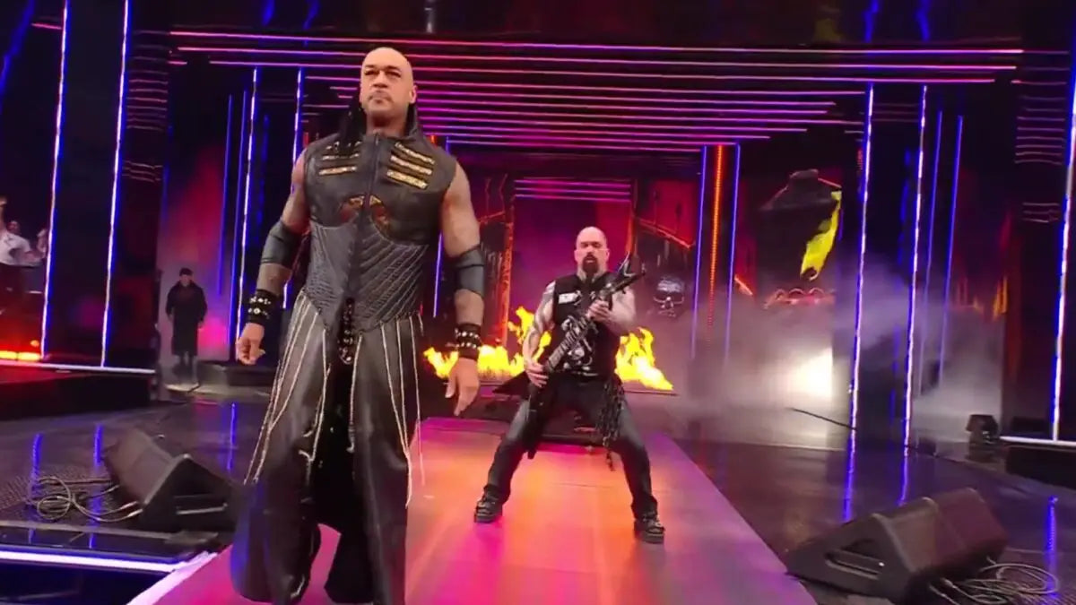 Kerry King Made A Special Appearance at Wrestlemania