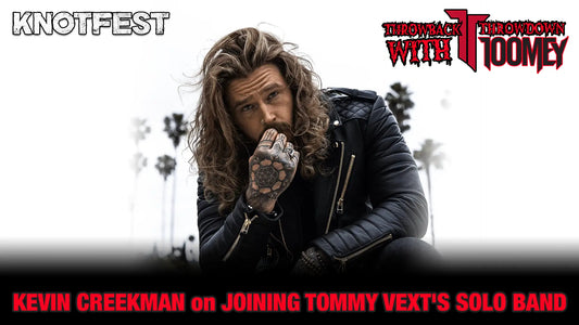 Kevin Creekman on His Life Transformation & Joining Tommy Vext’s Solo Band