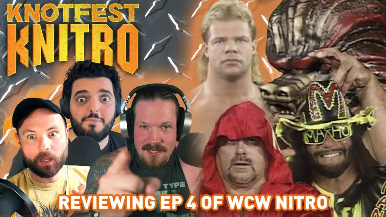 KNITRO - Luger v Meng Macho v Taskmaster // Episode 4 review (Sept. 25 1995)