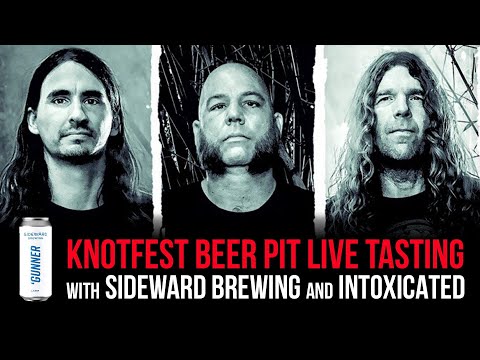 Knotfest Beer Pit Live Tasting Sessions: Sideward Brewing’s ’Gunner Light Lager’