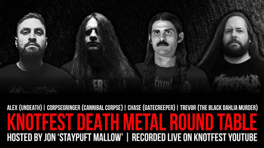 Knotfest Presents: A Death Metal Round Table with Corpsegrinder The Black Dahlia Murder Gatecreeper & Undeath