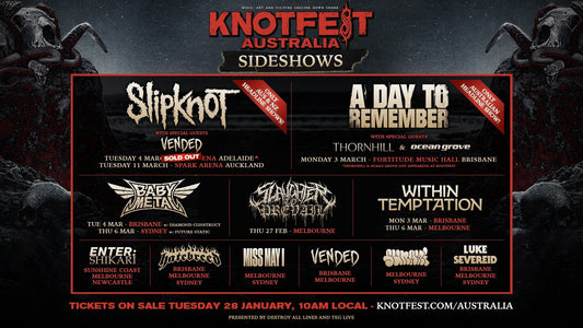 PRESALE: KNOTFEST AUSTRALIA SIDESHOW 2025