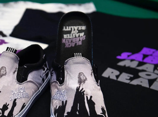 Lakai launches a limited edition Black Sabbath capsule inspired by iconic albums Master of Reality Never Say Die!
