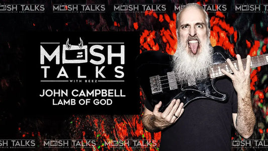Lamb of God’s John Campbell discusses the band’s upcoming livestreaming doubleheader on Mosh Talks