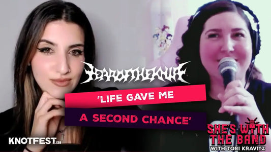 ’Life Gave Me A Second Chance’ Madi Watkins (YEAR OF THE KNIFE) on She’s With The Band