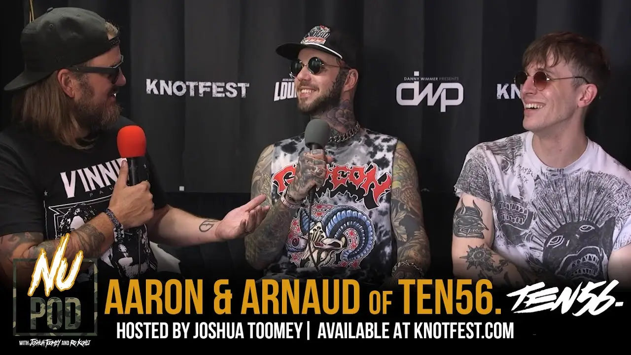 ’Linkin Park Had More Of An Impact In My Youth’ | Aaron Matts & Arnaud Verrier of ten56. | Nu Pod