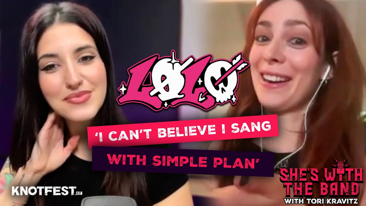 'I Blacked Out After Singing With SIMPLE PLAN' | LØLØ on She's with the Band