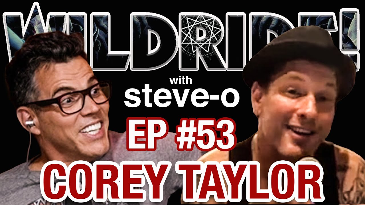 Corey Taylor talks early Slipknot, getting sober, and his first solo record on Steve-O's 'Wild Ride' podcast