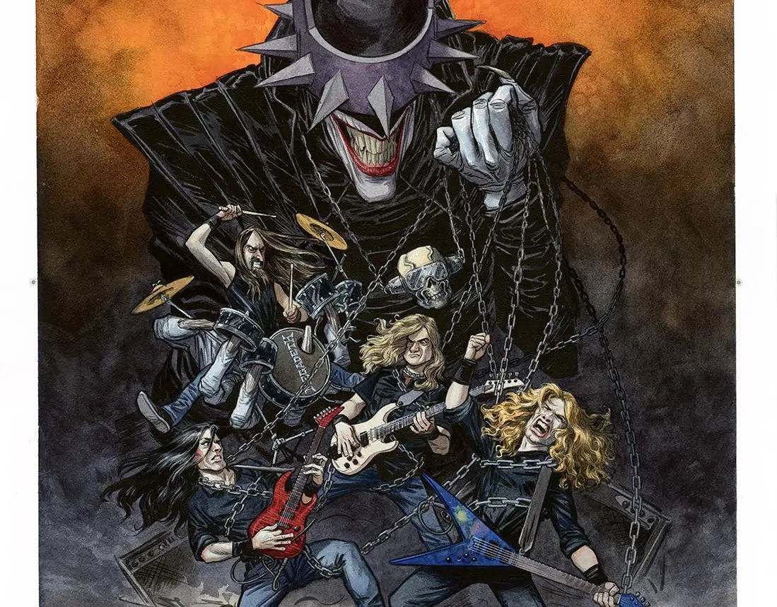 Megadeth to kick off DC’s Dark Nights: Death Metal Band Edition comic book collaboration