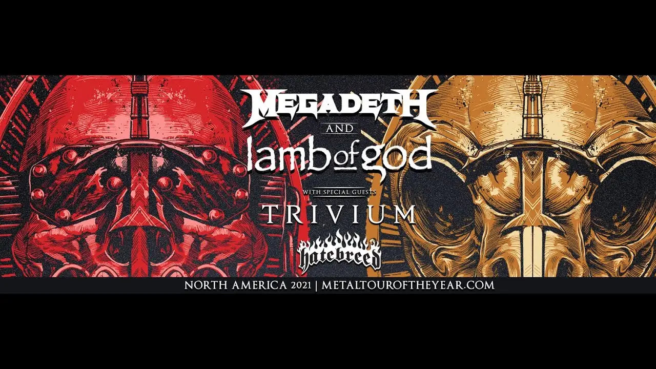 Metal Tour of the Year Trailer: Megadeth Lamb of God Trivium & Hatebreed