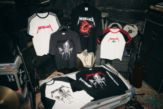 Metallica and adidas Launch "Life Burns Faster" Exclusive Merch Capsule