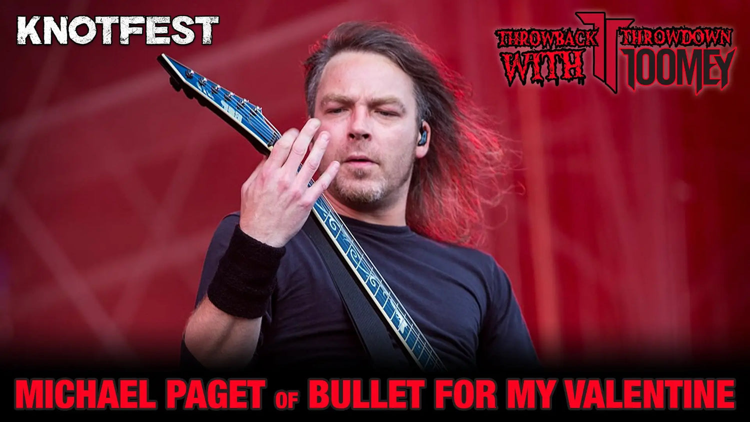 Michael Paget (Bullet For My Valentine) talks upcoming album Download Pilot and reflects on The Poison