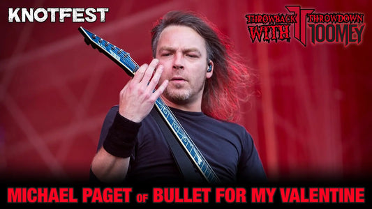 Michael Paget (Bullet For My Valentine) talks upcoming album Download Pilot and reflects on The Poison