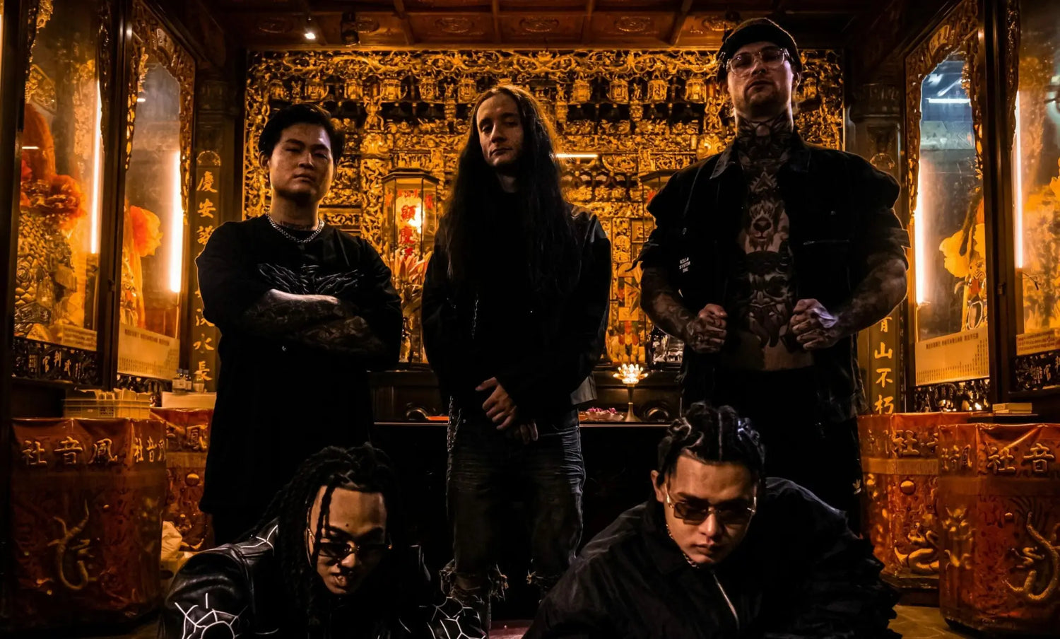 Modern Deathcore phenoms Within Destruction confront divinity with dominant new single ’Vengeance // 直衝地獄”