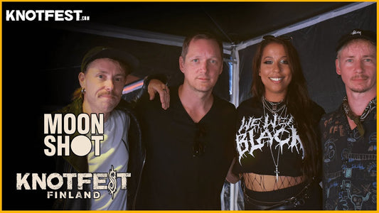 MOON SHOT on the JOURNEY of starting a NEW BAND at KNOTFEST FINLAND